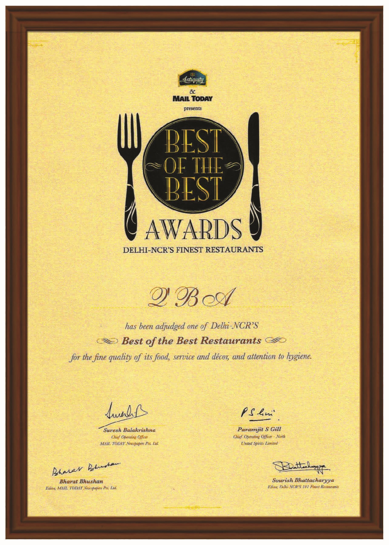 Award